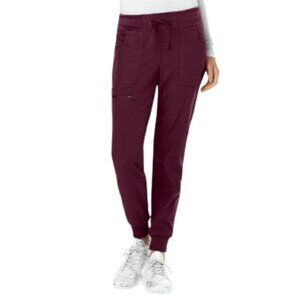 Cherokee® Heartsoul HS030 Women's Break On Through Jogger Scrub Pant - Wine
